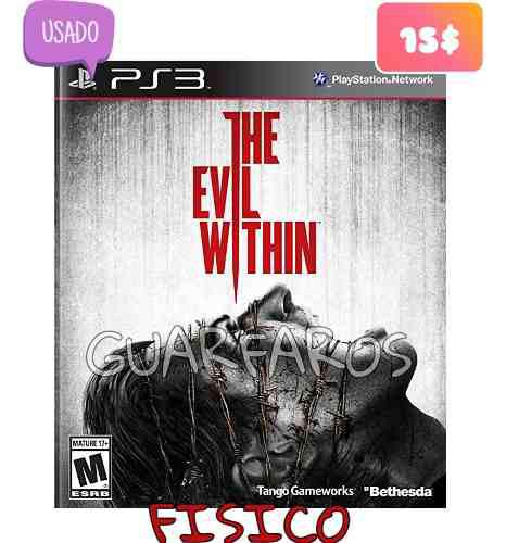 Juego The Evil Within Para Ps3 Fisico