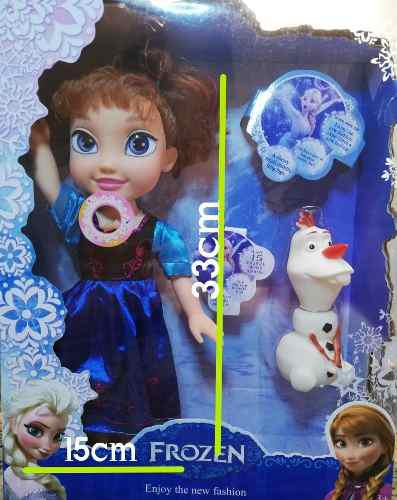 Muñeca Frozen Luz Y Sonido (canta)