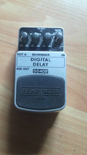 Pedal Digital Delay Dd400 Behringer
