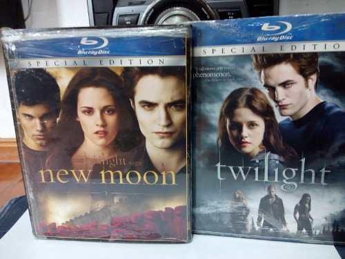 Películas Twilight Y New Moon Originales Blu-ray