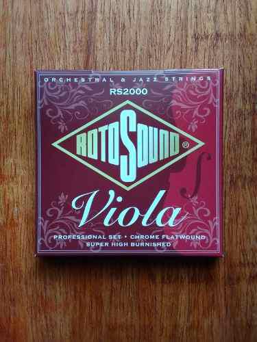 Set De Cuerdas Para Viola Roto Sound
