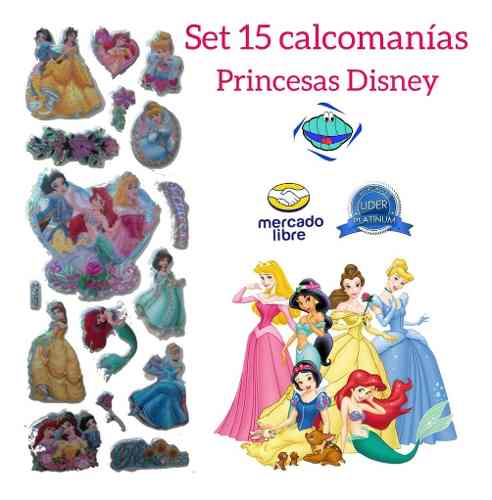 Stickers Calcomanías Ben 10 Princesas Detal Y Mayor