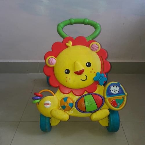 Andadera Fisher-price Leon MusicalDe 6 A 36 Meses