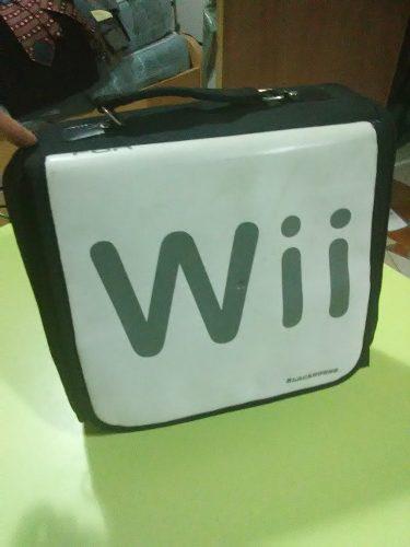 Bolso Viajero Original Nintendo Wii En Lona,15vrds,