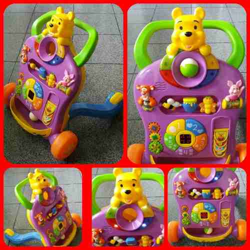 Caminadora Sonora Winnie Pooh Para Bebes