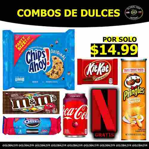 Combo De Dulces Importados + Neflix Premium Gratis