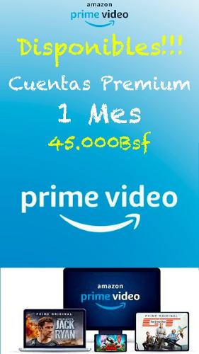 Cuentas Amazon Prime Video Streaming