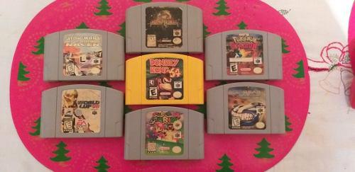 Nintendo 64 (2 Consolas, 5 Controles, 7 Juegos)