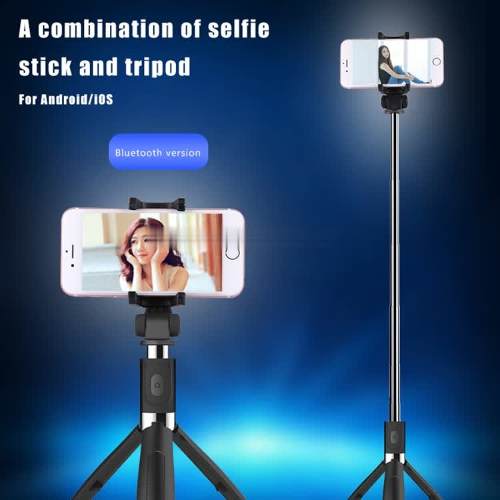 Selfie Stick + TriPod + Control Bluetooth + Inalambrico