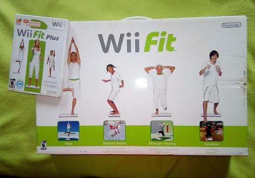 Tabla De Wiifit Para Wii, Con Su Juego Original, Casi Nueva