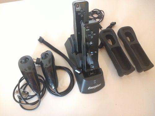 Wii Remote, Nunchuk Y Baterías Recargables