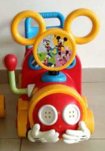 Carrito Montable Mickey Mouse Bebés 30v