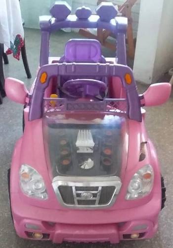 Carro De Batería Niña Jeep