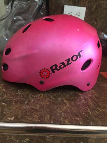 Casco Razor Para Niña Y Patines Lineales