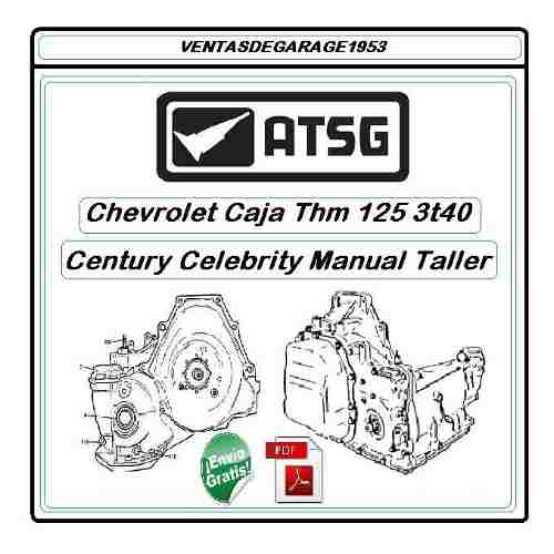 Century Celebrity Manual De Taller Caja Thm t40