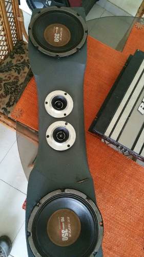 Combo Tabla 2 Medios 350wts Y 2 Balitas Sm Audio