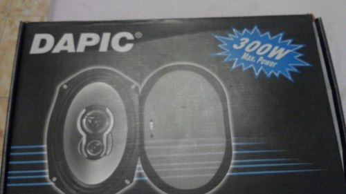 Cornetas Sonido Carro Dapic 300 Watts