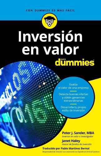 Inversión En Valor Para Dummies - Peter J. Sander