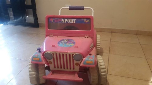 Jeep Para Niña Barbie Color Rosado