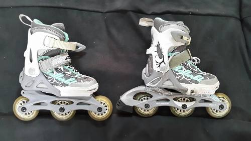 Patines Lineales Rollerblade Talla Adaptable Desde 28 A 32