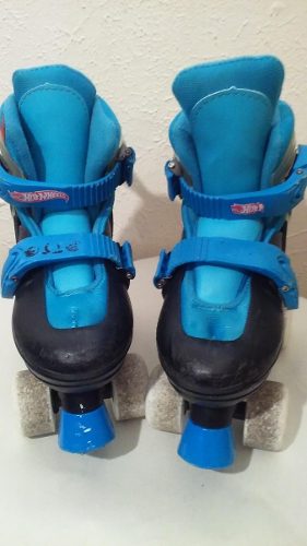 Patines Niños Hotwheels 4 Ruedas 30v