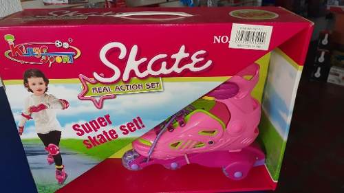 Patines Skate Ajustables Niña