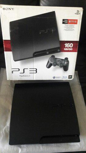 Playstation 3 Consola 160gb + 14 Jgos Originales+ 10 Digital