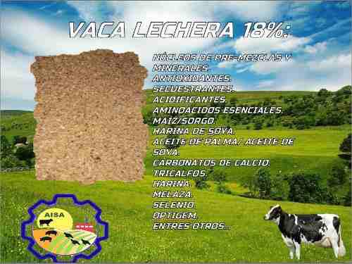 Vaca Lechera 18% Aba Alimentos Balanceados...