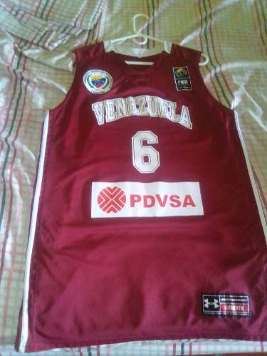 Camiseta De Basket De La Seleccion Venezolana