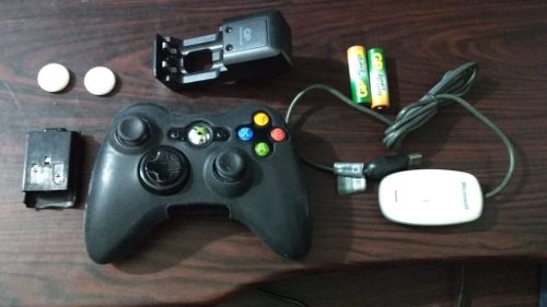 Control De Xbox 360 Inalambrico Con Receptor Para Pc