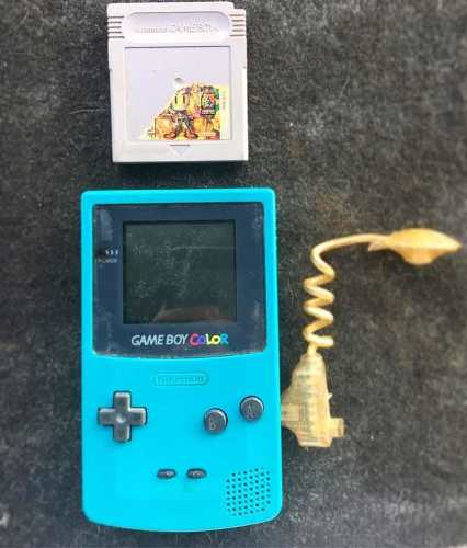 Game Boy Color En Buenas Condiciones Con 1 Juego Y Lámpara