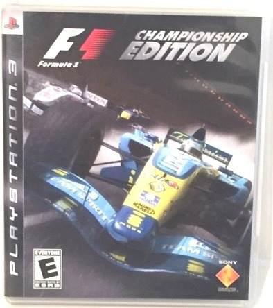 Juego Fisico Formula Uno Championship Edition F1 Ps3