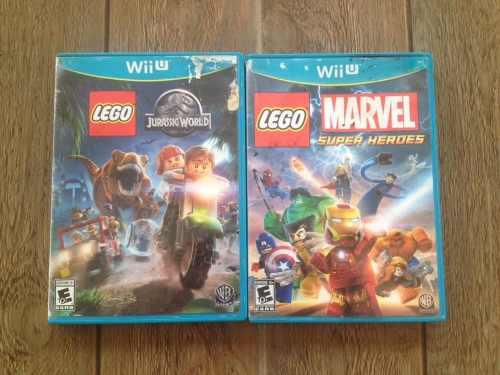 Juego Lego Marvel Y Lego Jurassic World Para Wii U Originale