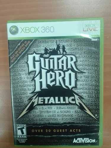Juego Para Xbox 360 Guitar Hero Metallica