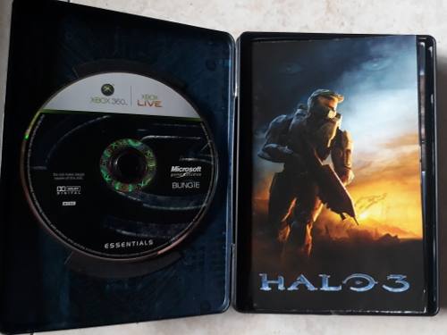Juego Xbox 360 Original Hallo 3 Edición Especial Caja Metal