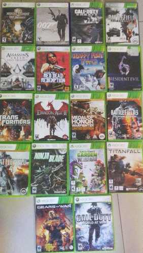 Juegos Xbox 360 Originales En Su Estuche. Oferta!! 8v