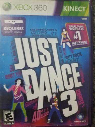 Just Dance 2 Y 3 Xbox 360 Kinect Original