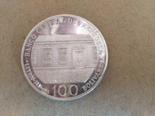 Moneda De Plata Bicentenaria Venezolana