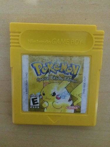 Pokémon Yellow Pikachu Game Boy Color