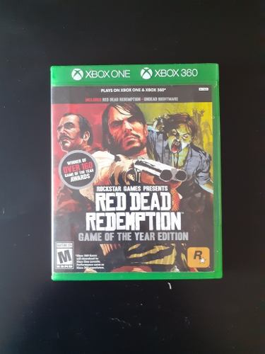 Red Dead Redention Y Undead Nightmare Xbox-360 + Mapa