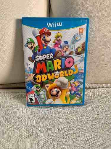 Súper Mario 3d World Wii U Impecable