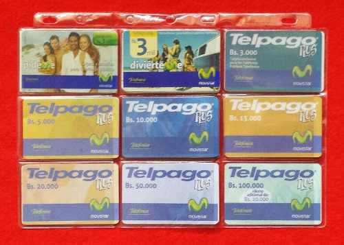 Tarjetas Telefónicas Movistar De Colección