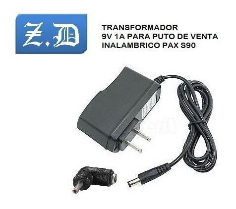 Transformador 9v 1 Amp Para Punto Pax S90 Mod 10vrd