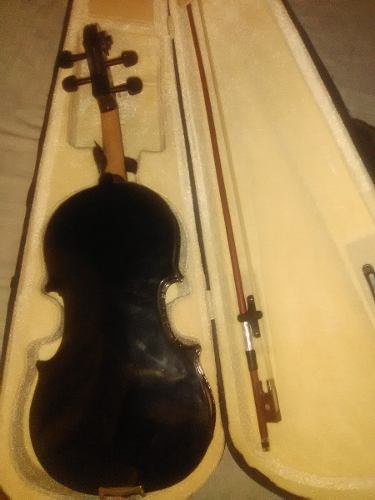 Violin 3/4 Negro Y Teclado Casio Ctk