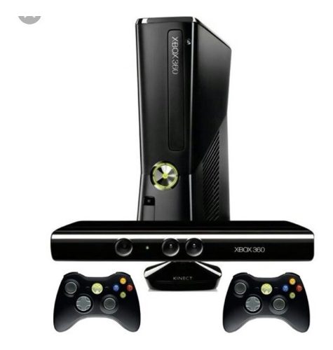 Xbox 360 Slim 2 Controles Kinect 20gb 140(d) Impecable