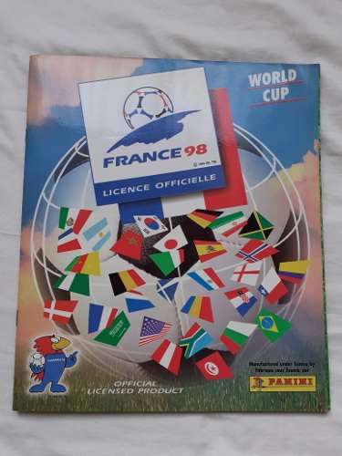 Albun Panini Del Mundial Francia 98