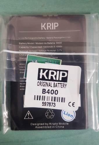 Bateria Pila Krip K4 Original B400 1400mah Nueva Sellada