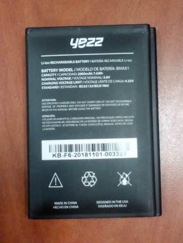 Bateria Pila Yezz Max 1 2000mah Bmax1 100% Compatible