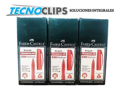 Boligrafo Triangular Faber Castell