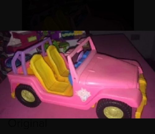 Carrito Jeep Barbie Para Niñas